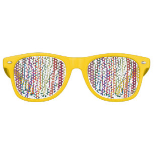 crazy forest fun colourful retro sunglasses