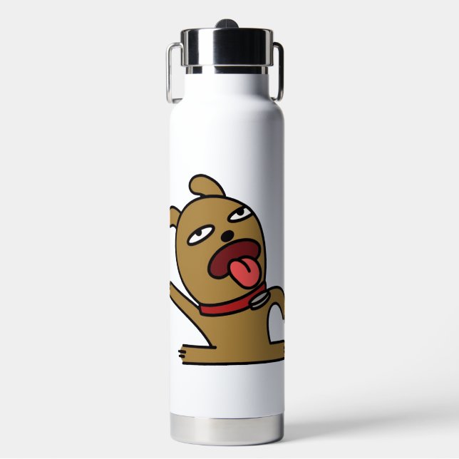 Crazy Frodo Water Bottle (Front)
