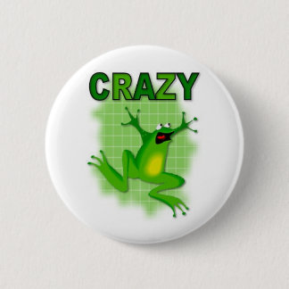 CRAZY FROG 6 CM ROUND BADGE