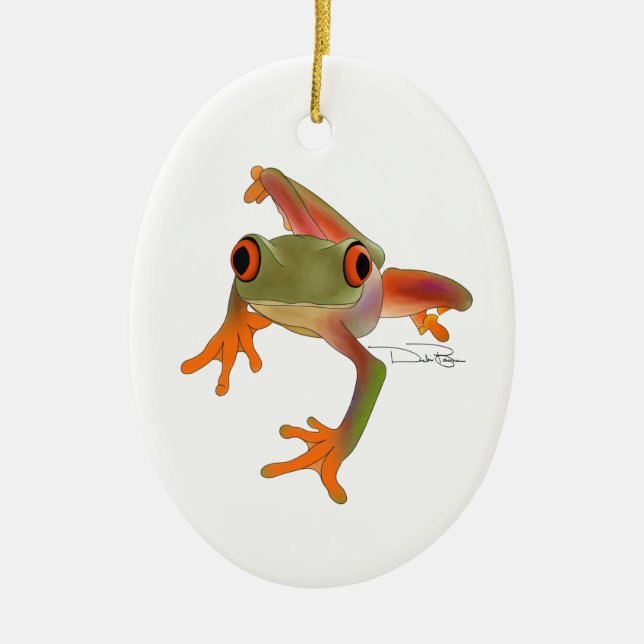 Crazy Frog Ornament (Front)