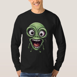 Crazy funny alien T-Shirt