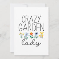 Crazy Garden Lady