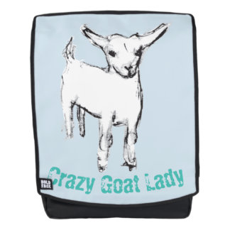 Crazy Goat Lady Backpack