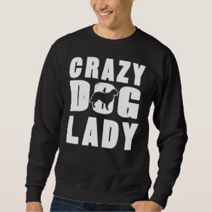 Crazy Golden Retriever Dog Lady Sweatshirt