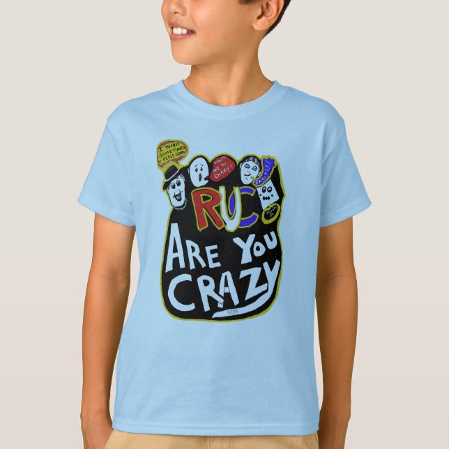 Crazy Good Vibes, Vibrant  T-Shirt (Front)