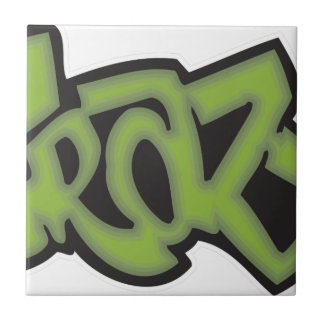 Crazy - Graffiti Ceramic Tile