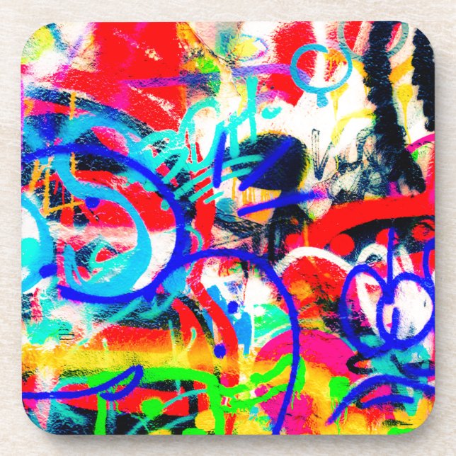 Crazy Graffiti Coaster (Front)