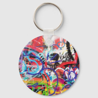 Crazy Graffiti Key Ring