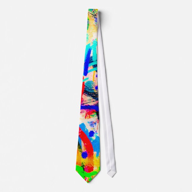 Crazy Graffiti Tie (Front)