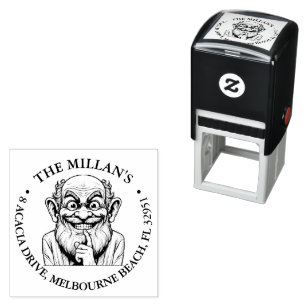 Crazy Grandpa's Hilarious theme Self-inking Stamp