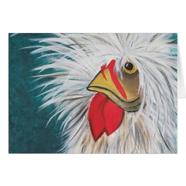 Crazy Hair Chicken (Front Horizontal)