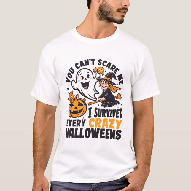 Crazy Halloween T-Shirt (Front)