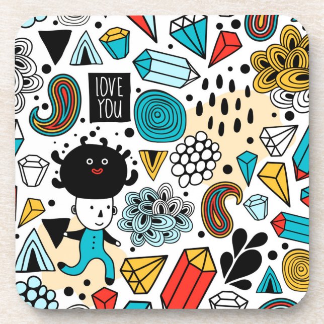 Crazy head coaster (Front)