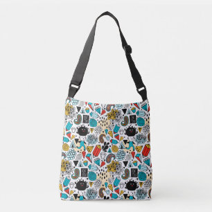 Crazy head crossbody bag