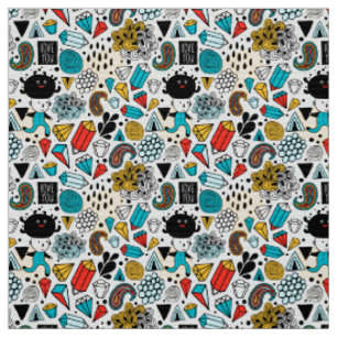Crazy head fabric
