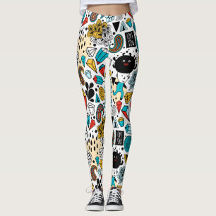 Crazy head leggings