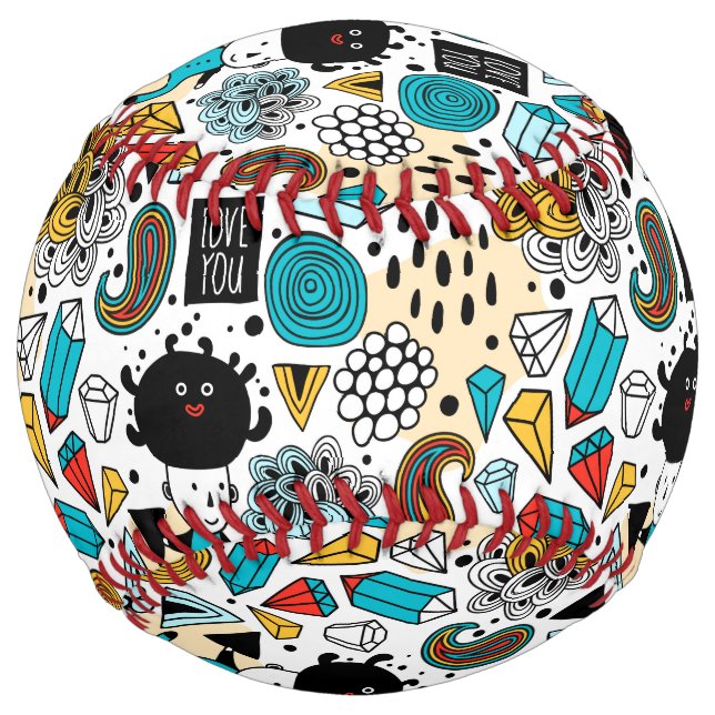 Crazy head softball (Front)