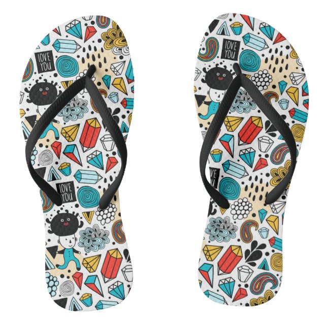 Crazy head thongs (Footbed)