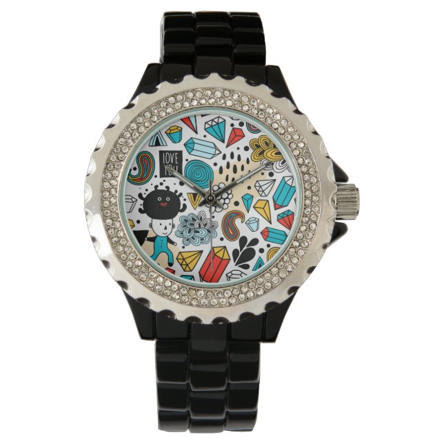Crazy head watch (Front)