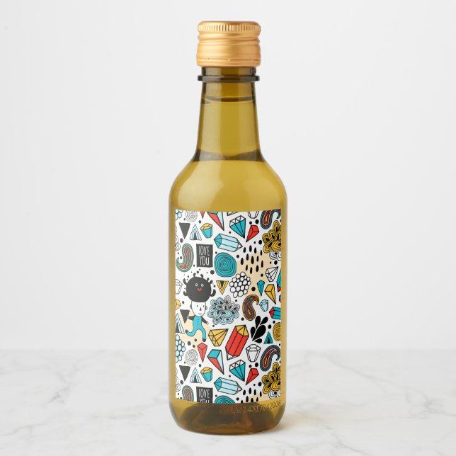 Crazy head wine label (Front)