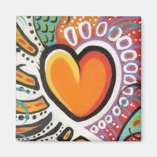 Crazy Heart Magnet