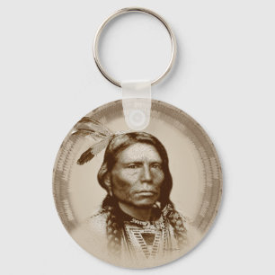 Crazy Horse Key Ring