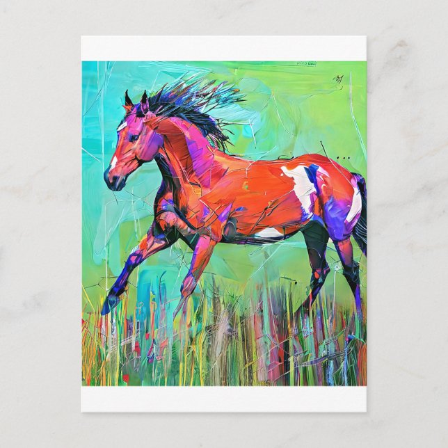 Crazy horse  postcard (Front)