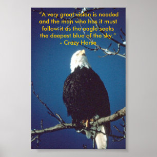 Crazy Horse quote poster