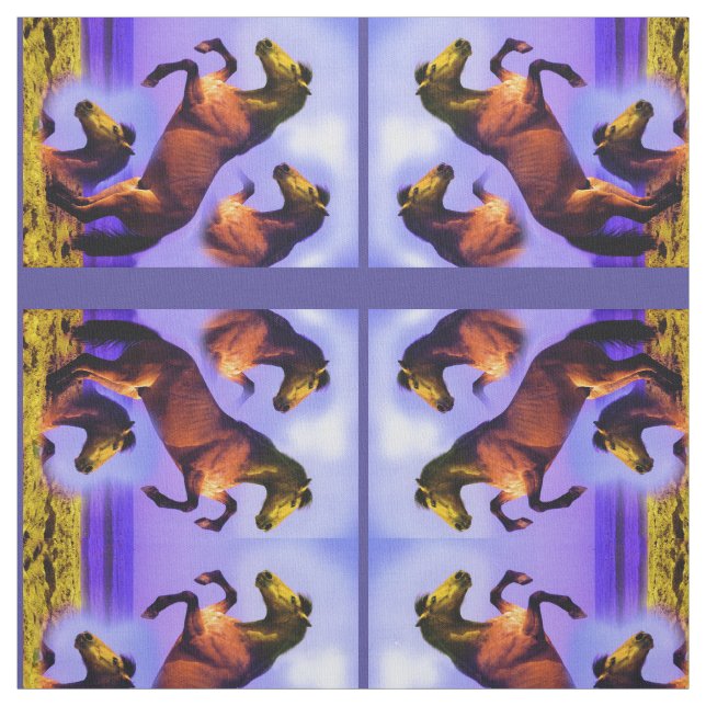 Crazy horses fabric (Swatch)