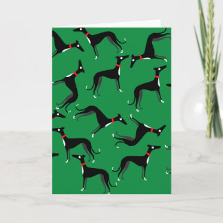 Crazy Hounds Holiday Card