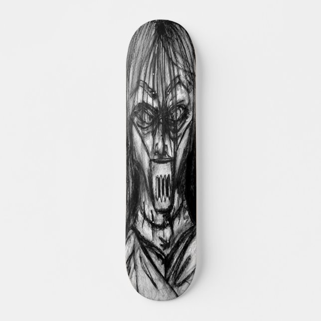 Crazy Insane Straitjacket of Insanity Skateboard (Front)