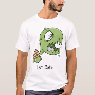 Crazy Insane Turtle "I am calm" Shirt
