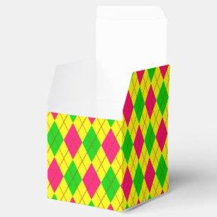 Crazy Kids Colours-CKC-Argyle 6-FAVOR BOX,square Favour Box