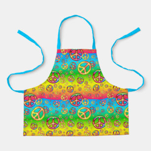 Crazy Kids Colours-PEACE OUT Apron