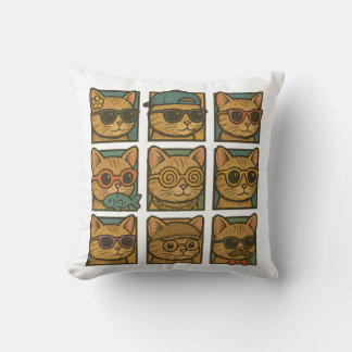 Crazy Kitty Club Cushion