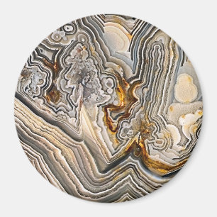 Crazy Lace Agate Magnet