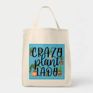 Crazy Lady Tote Bag