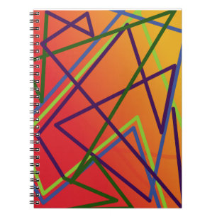 crazy lines notebook