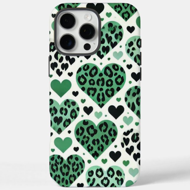Crazy Love (Green) Case-Mate iPhone Case (Back)