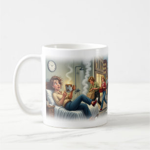Crazy Monday Morning Chaos Funny Mug