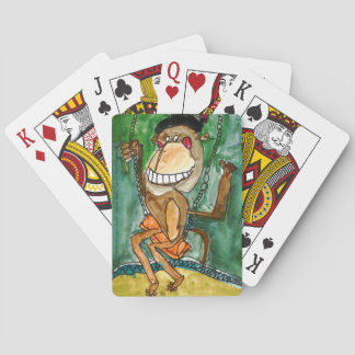 Crazy Monkey by Andrew Heye, Age 10 Playing Cards
