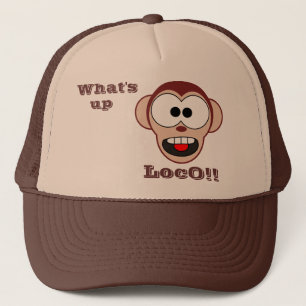 Crazy Monkey Trucker Hat