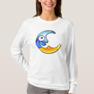Crazy Moon Cartoon T-Shirt
