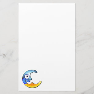 Crazy Moon Stationary Stationery