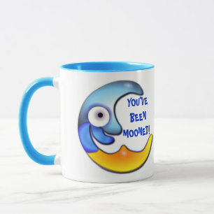 Crazy "MOONER" Cartoon Ceramic Mug