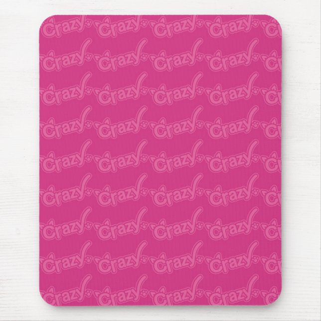 CRAZY Mouse Pad Tatate 001 PINK (Front)