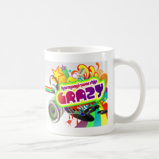 "Crazy" Mug (Right)