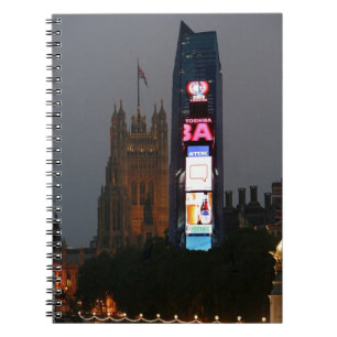 Crazy! New York City meets London Notebook