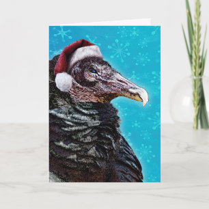 Crazy Old Buzzard Christmas Holiday Card