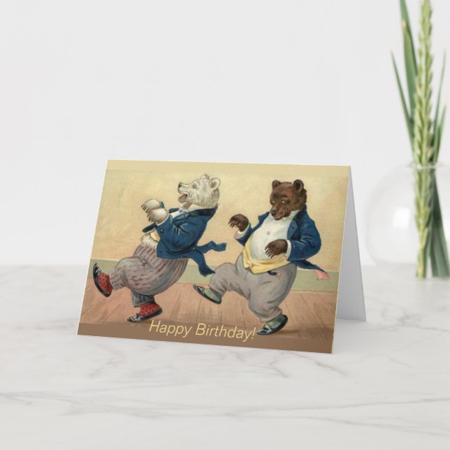 Crazy Old Friends Birthday Card (Front)